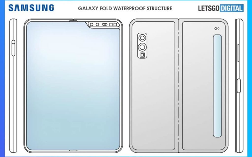 Samsung Galaxy Fold - Waterproof structure