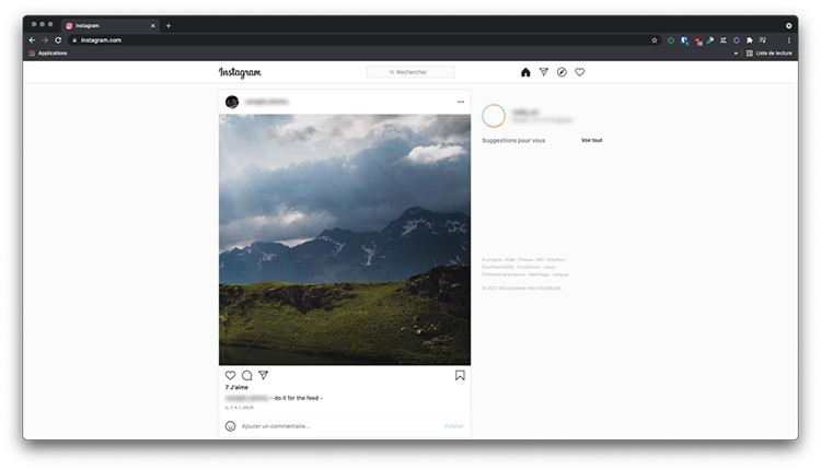 Instagram - Publier une photo depuis son ordinateur